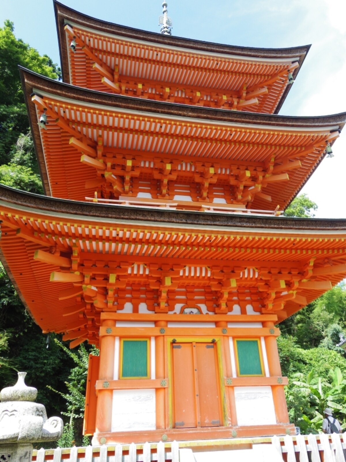 宝厳寺の三重塔