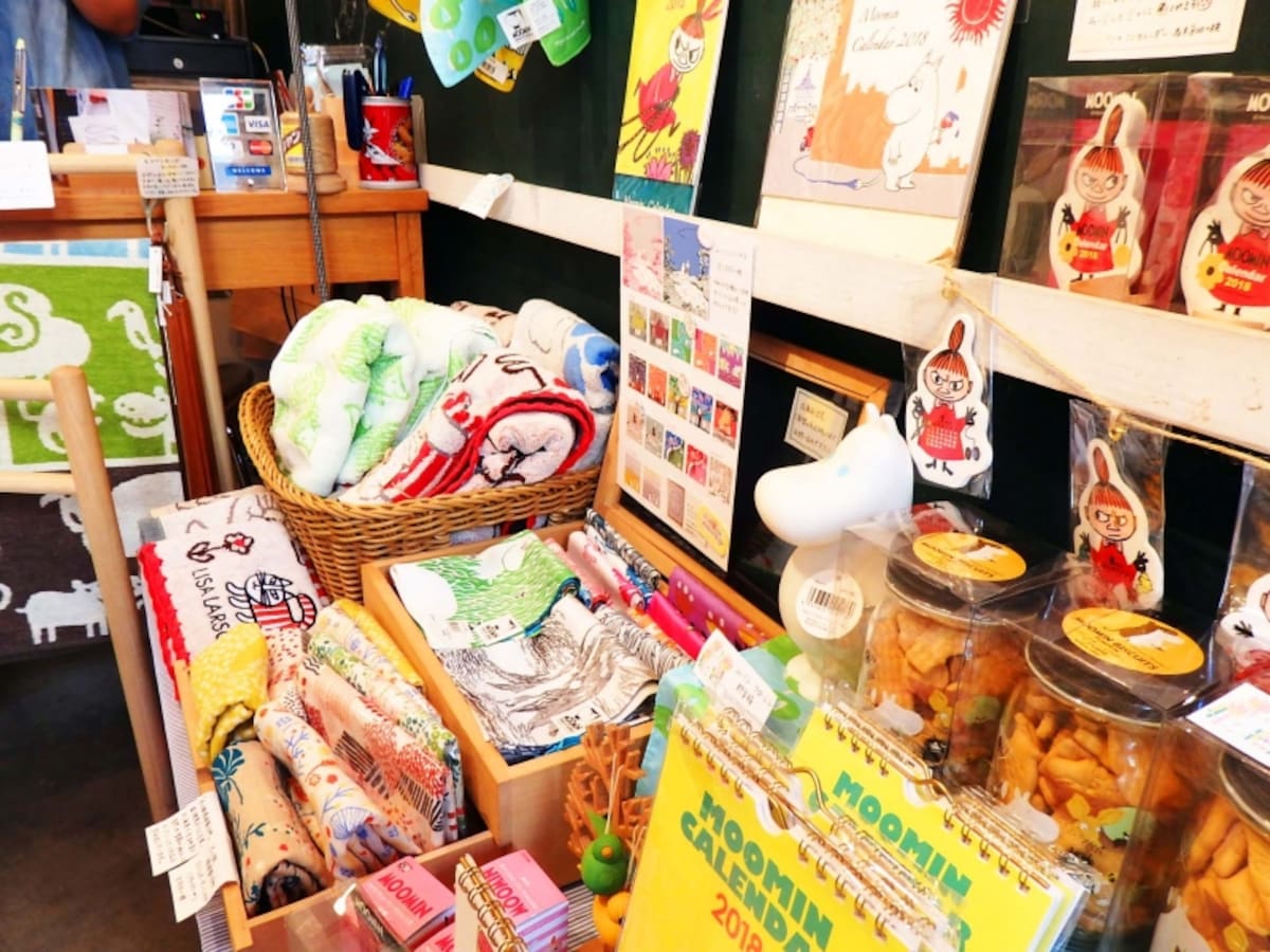 【鎌倉の雑貨屋】ムーミンの柄のハンカチや、おしゃまなミイのカレンダーも