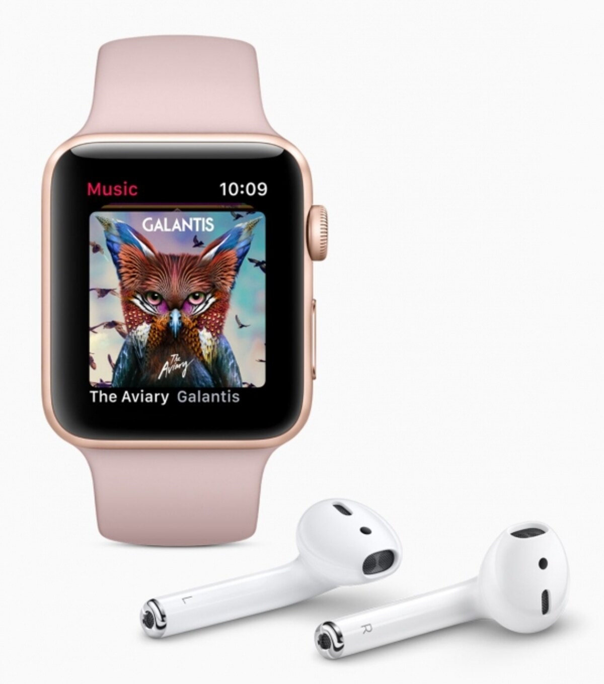 Apple Musicのストリーミングにも対応