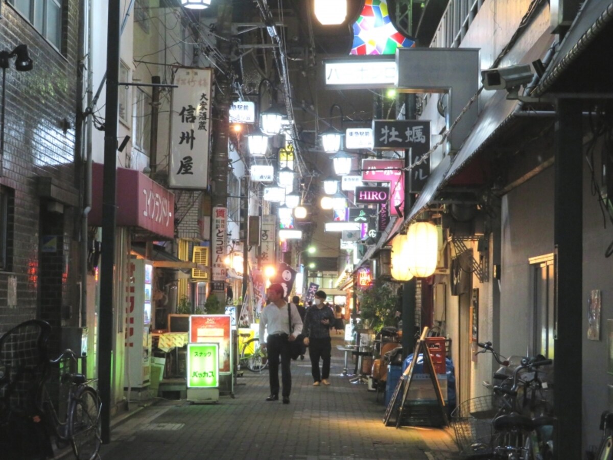 蒲田の飲食店街