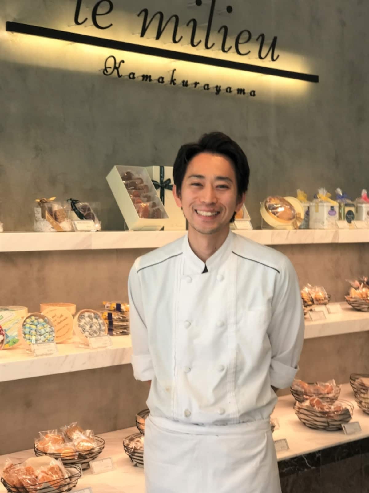 シェフパティシエ　片桐　甫さん