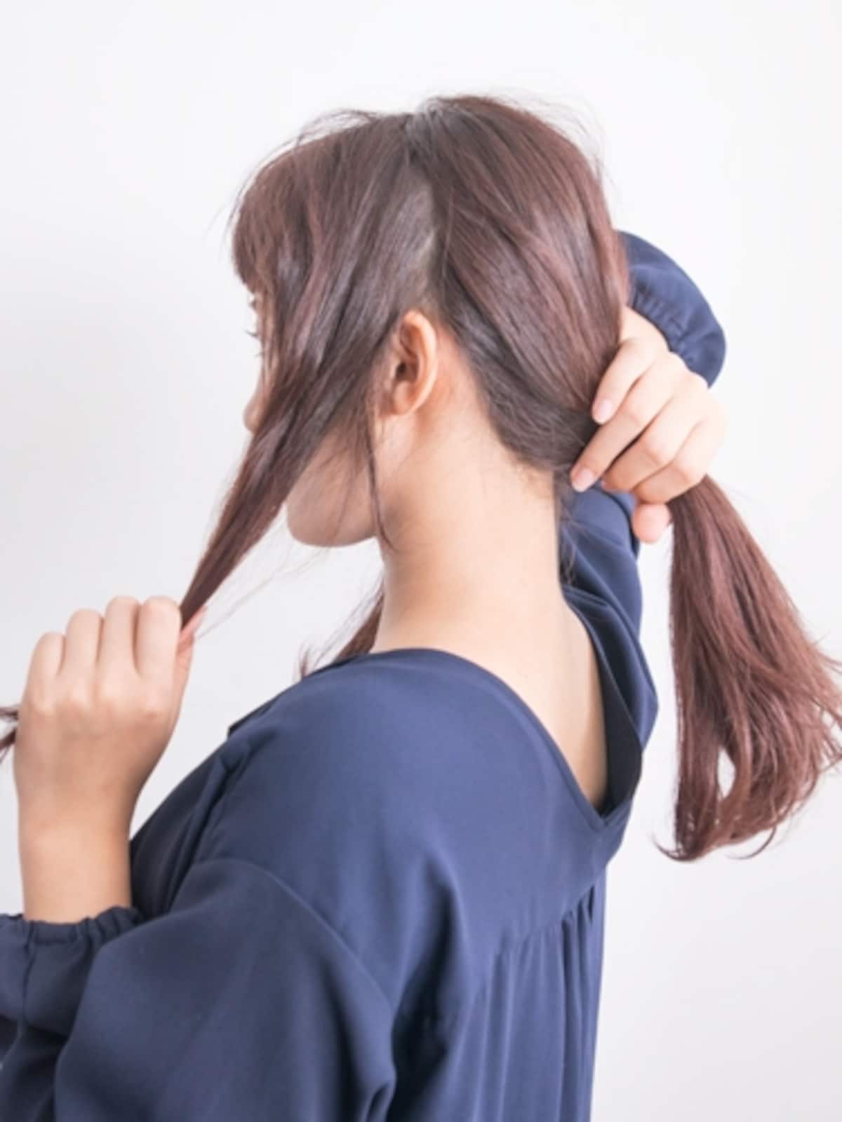 毛量が少ない方はサイドの量を増やすとやりやすい