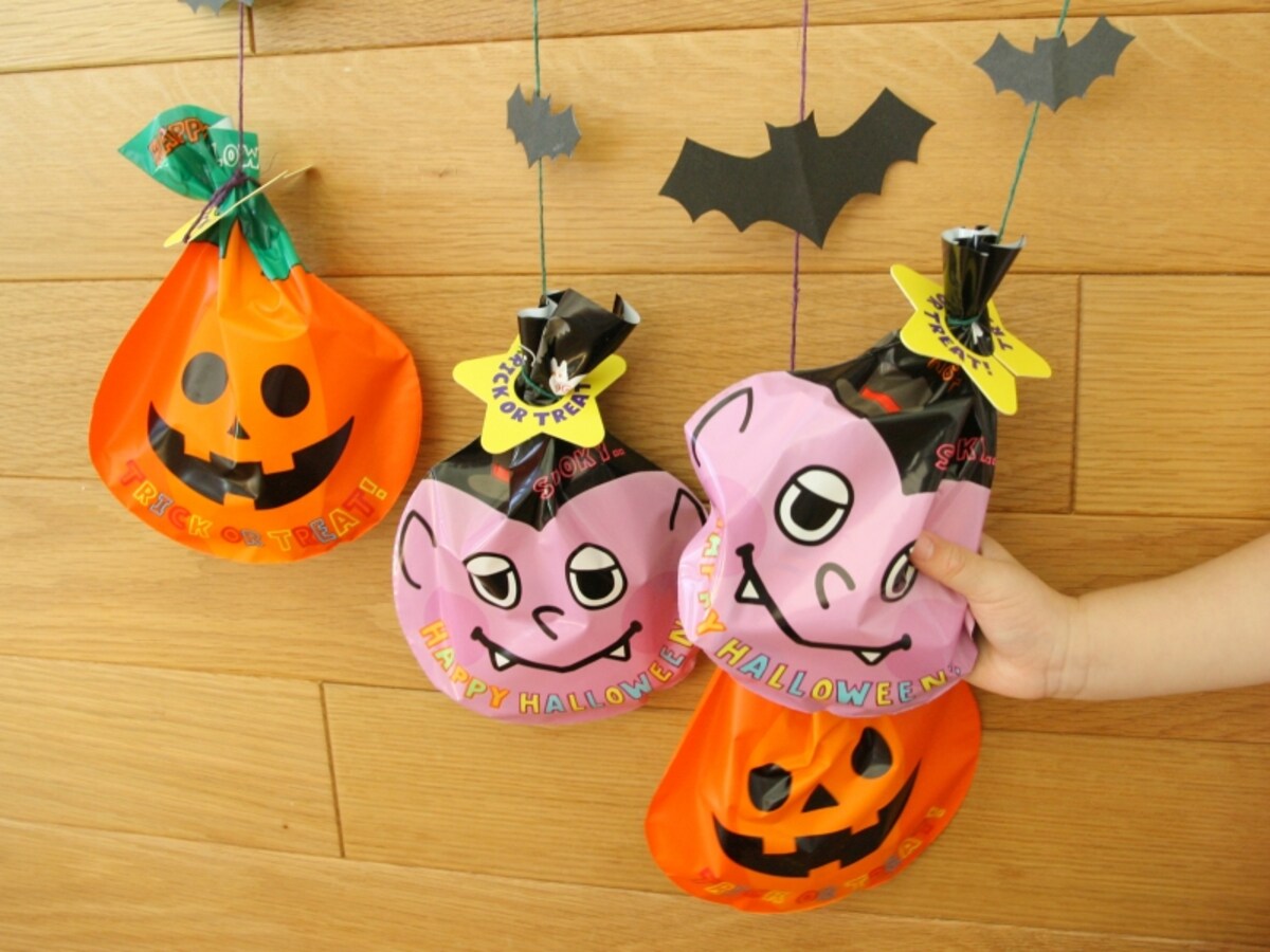ハロウィンお菓子飾り