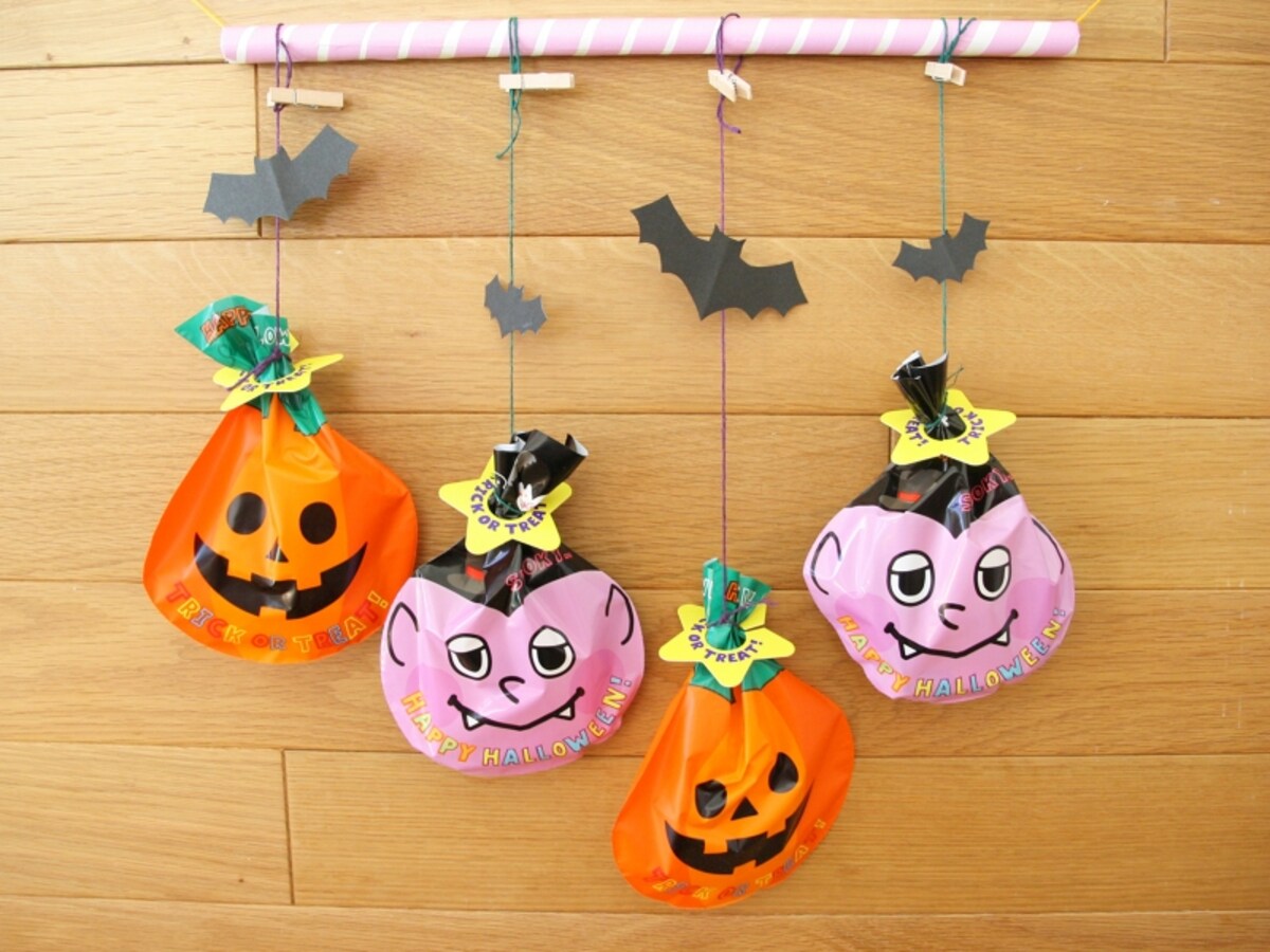 ハロウィンお菓子飾り