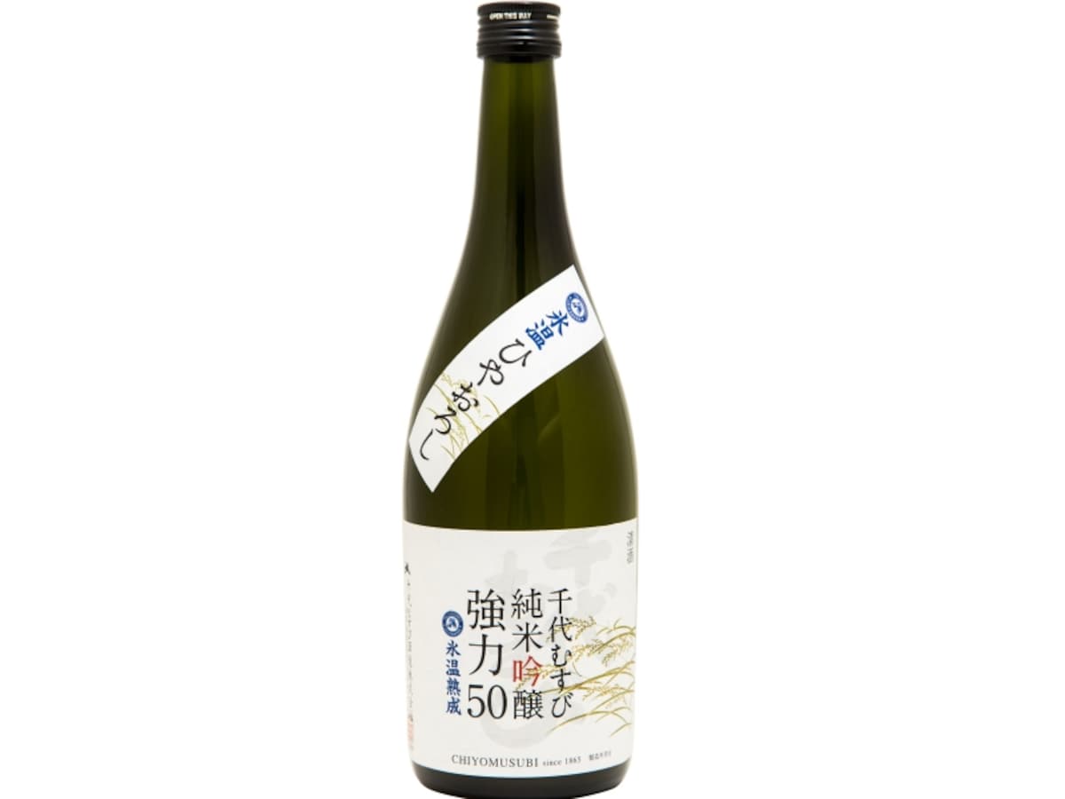 千代むすび 純米吟醸強力50 氷温ひやおろし（千代むすび酒造）