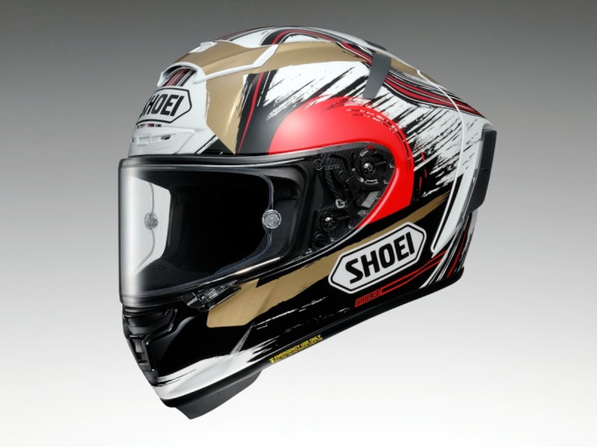 SHOEI　X-Fourteen MARQUEZ MOTEGI2　マルク・マルケス選手日本GP仕様のレプリカヘルメット