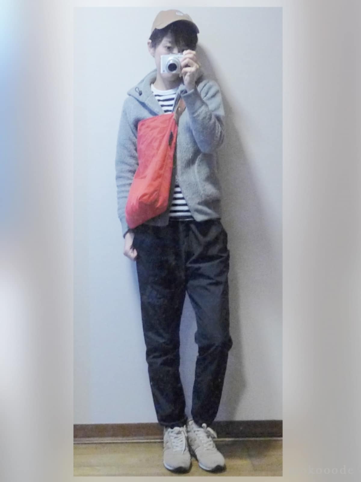 秋のレジャーコーデ