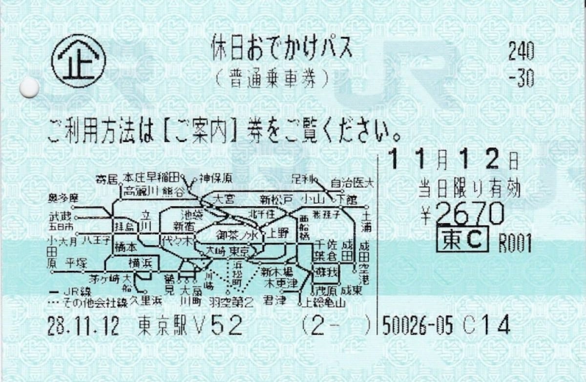 休日おでかけパス