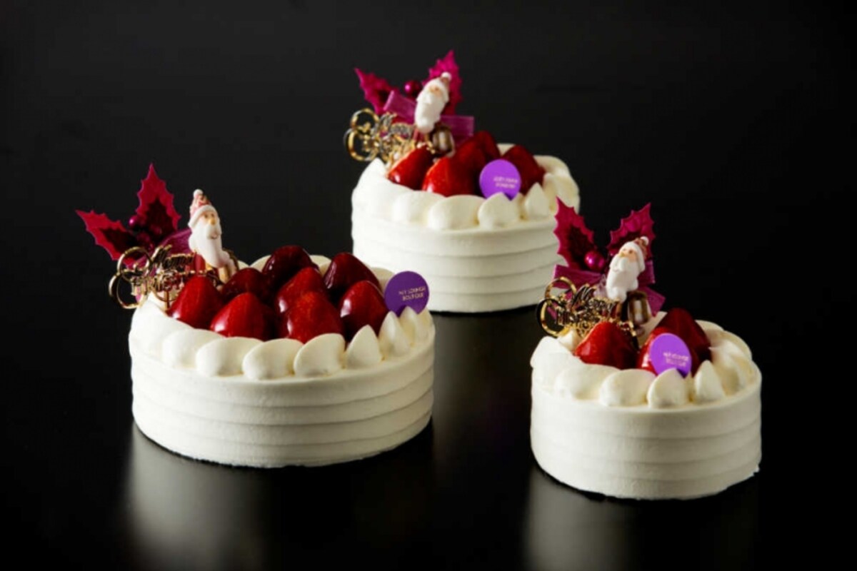 クリスマスショートケーキ 10cm（2-3 名／カップル、ご夫婦向け） ?2,400 12cm（4-5 名／少人数の家族向け） ?3,600 15cm（6-8 名／ファミリー向け ?4,800 