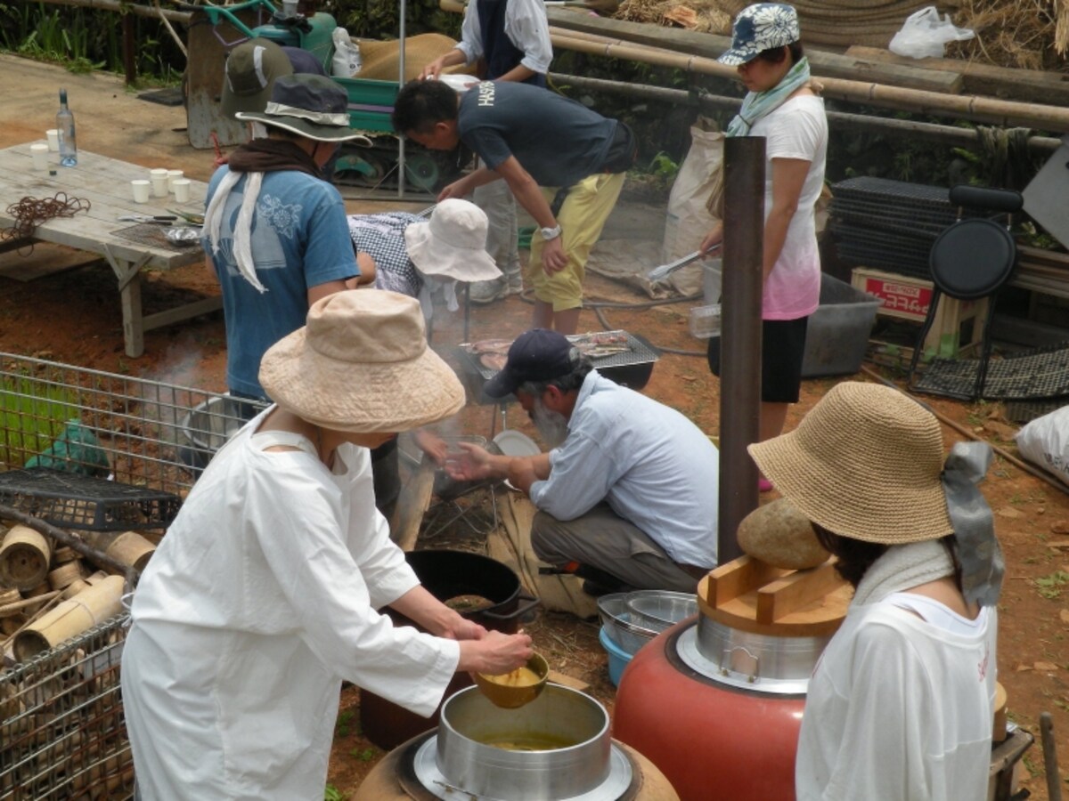 地元の人々ともじっくりと交流できます