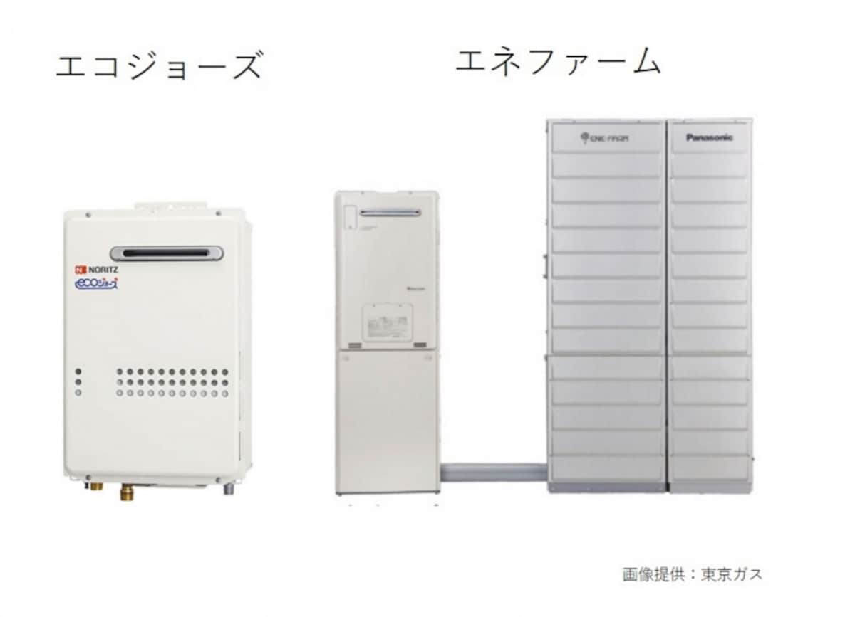 ガス温水式床暖房なら、エコジョーズやエネファームなどとの組み合わせがおススメ