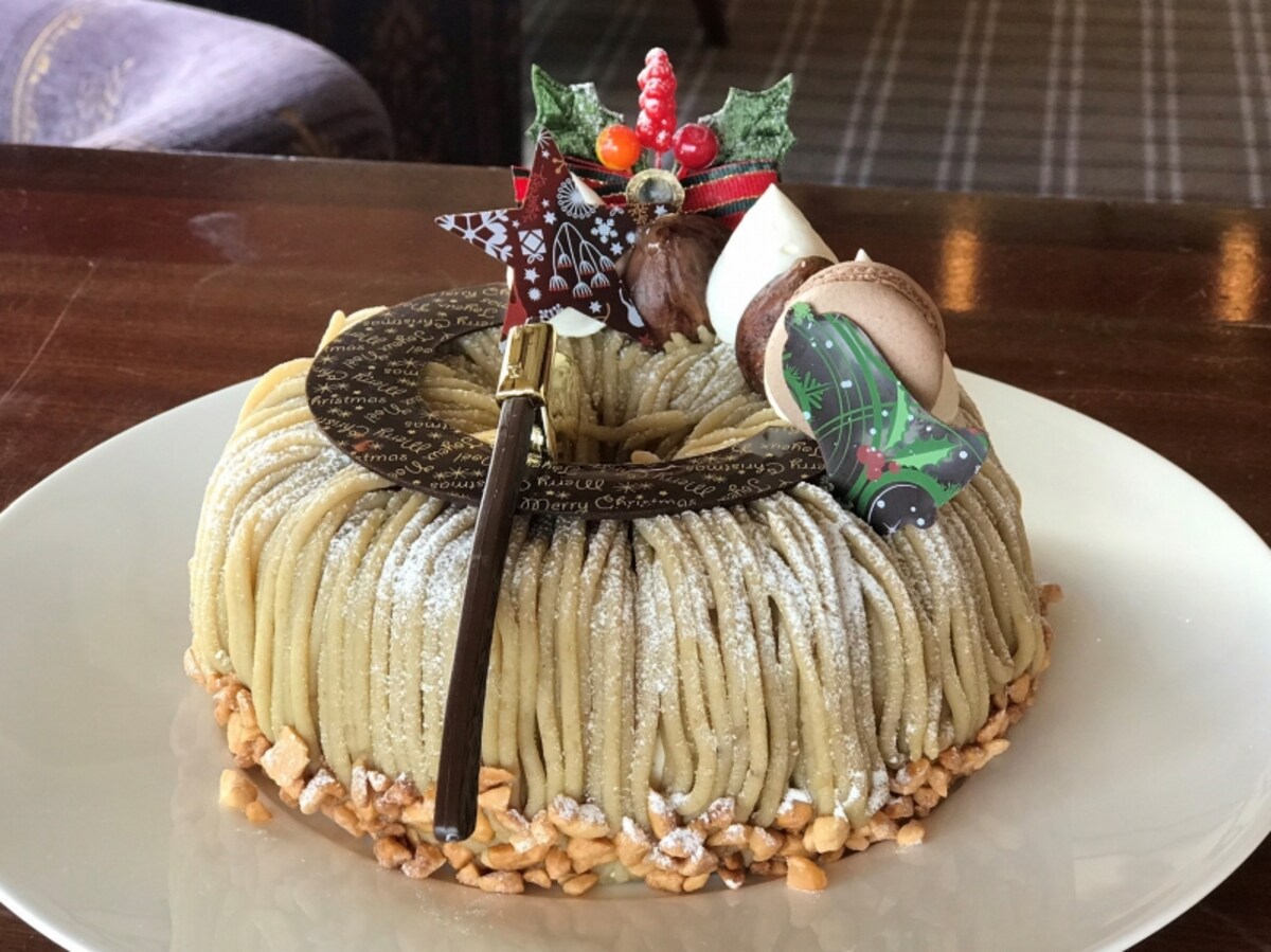 クリスマスモンブラン 7,560円（8名様用) ★2017年新作 