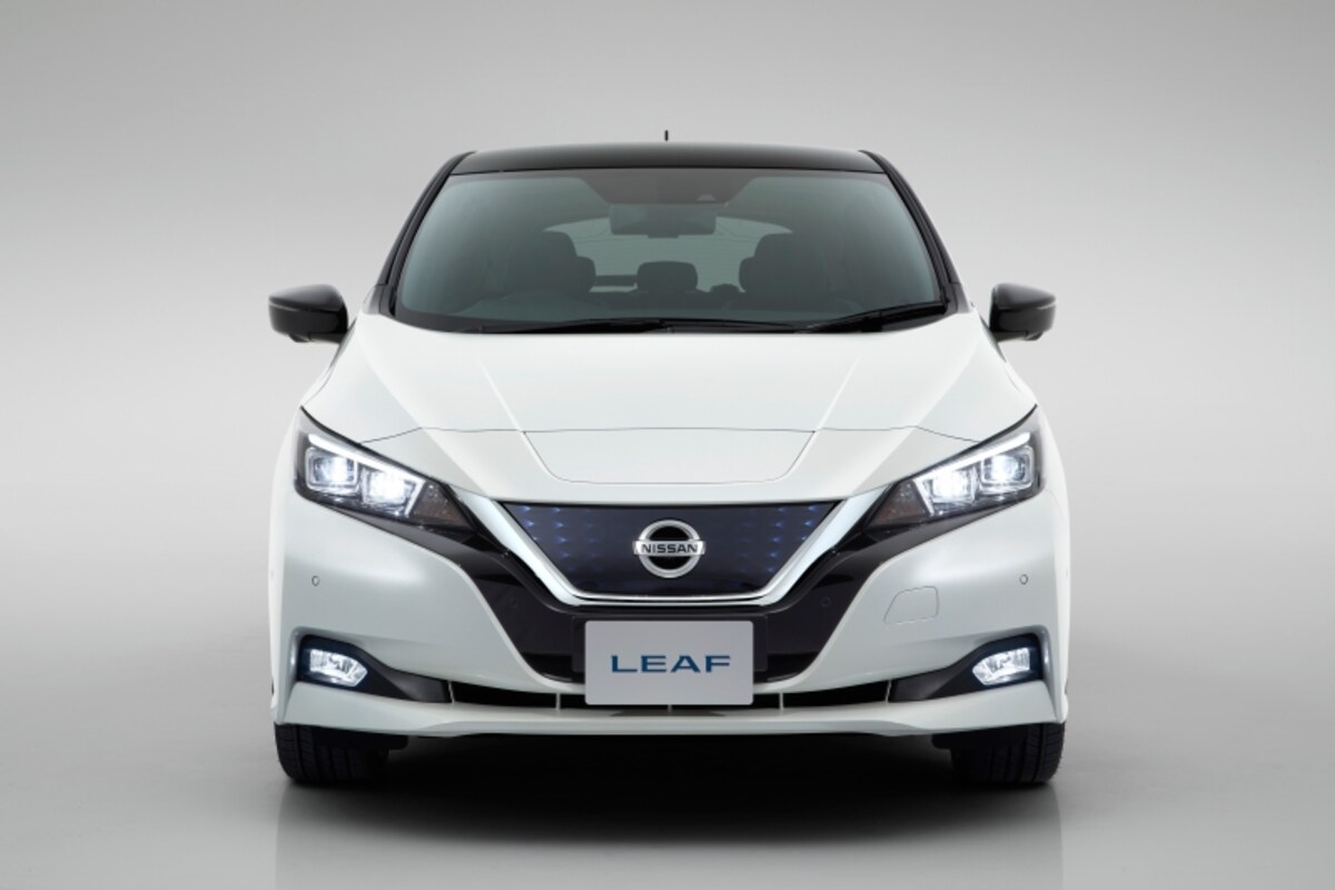 日産、新型リーフ正面画像（2017年）