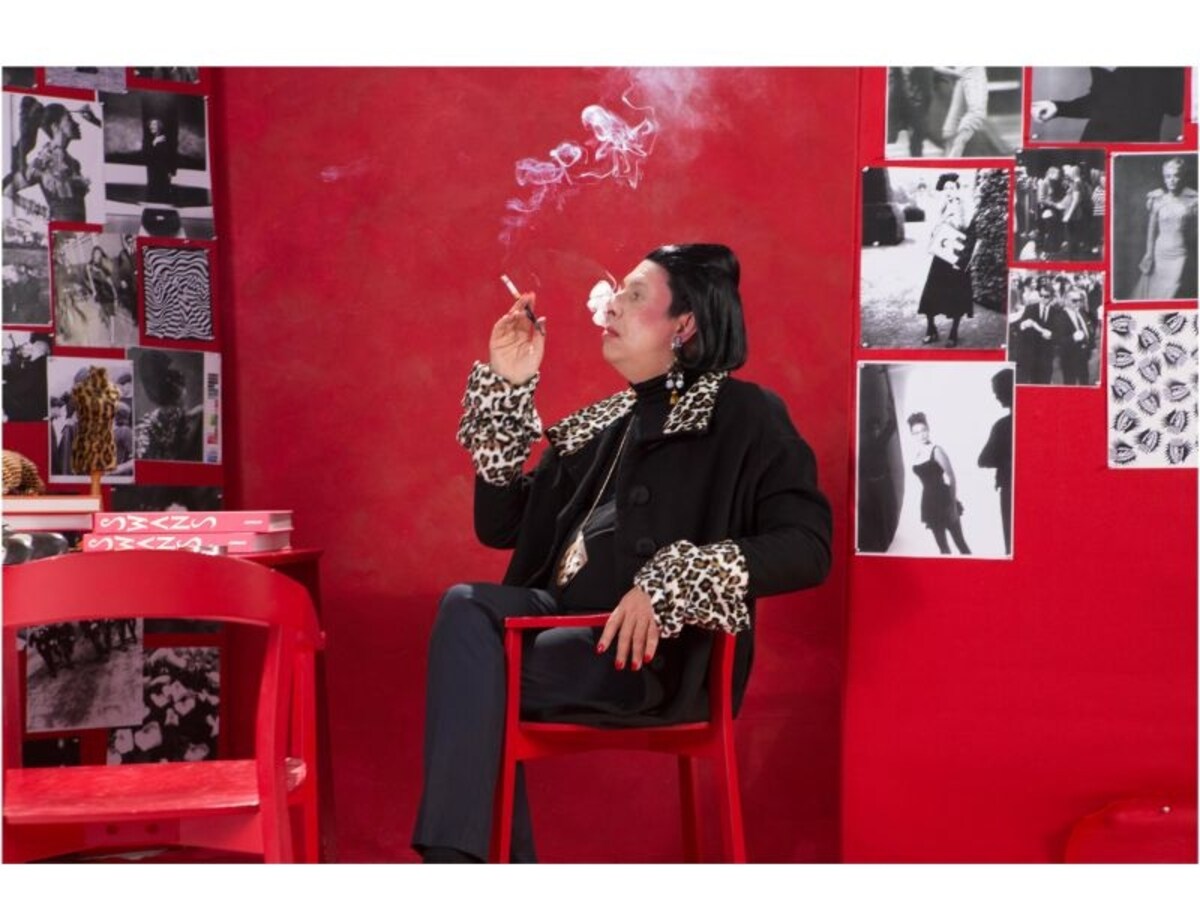 伝説の編集者、ダイアナ・ヴリーランド氏　（C）HEELS ON FIRE LTD 2017