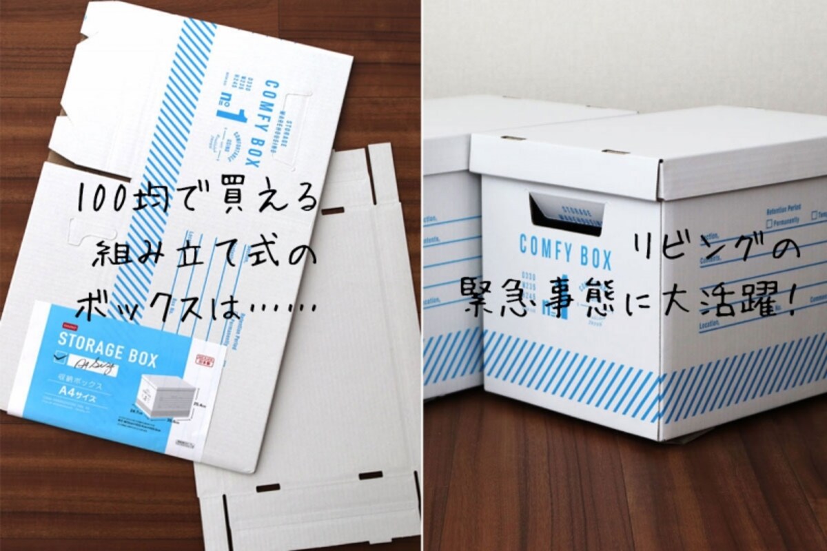 空き箱でレスキュー！ リビングの散らかりを5分で解決