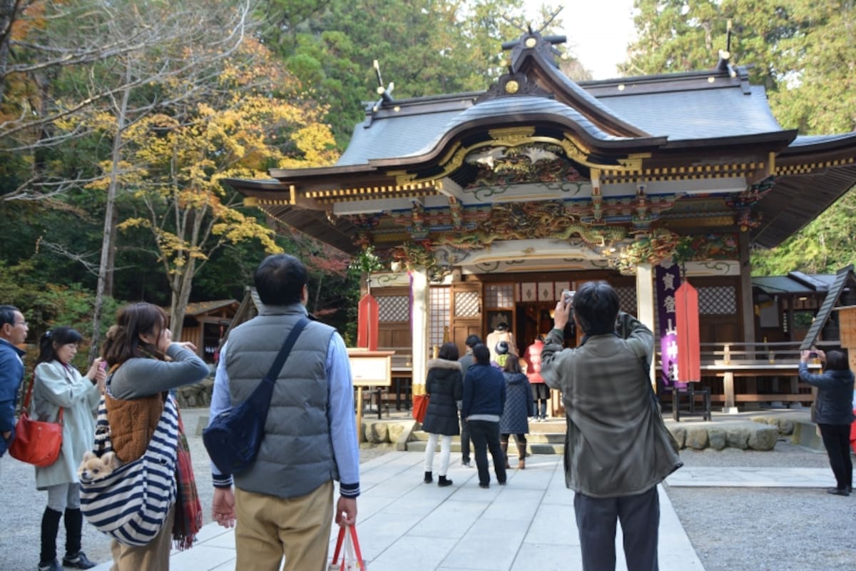 宝登山神社の本殿