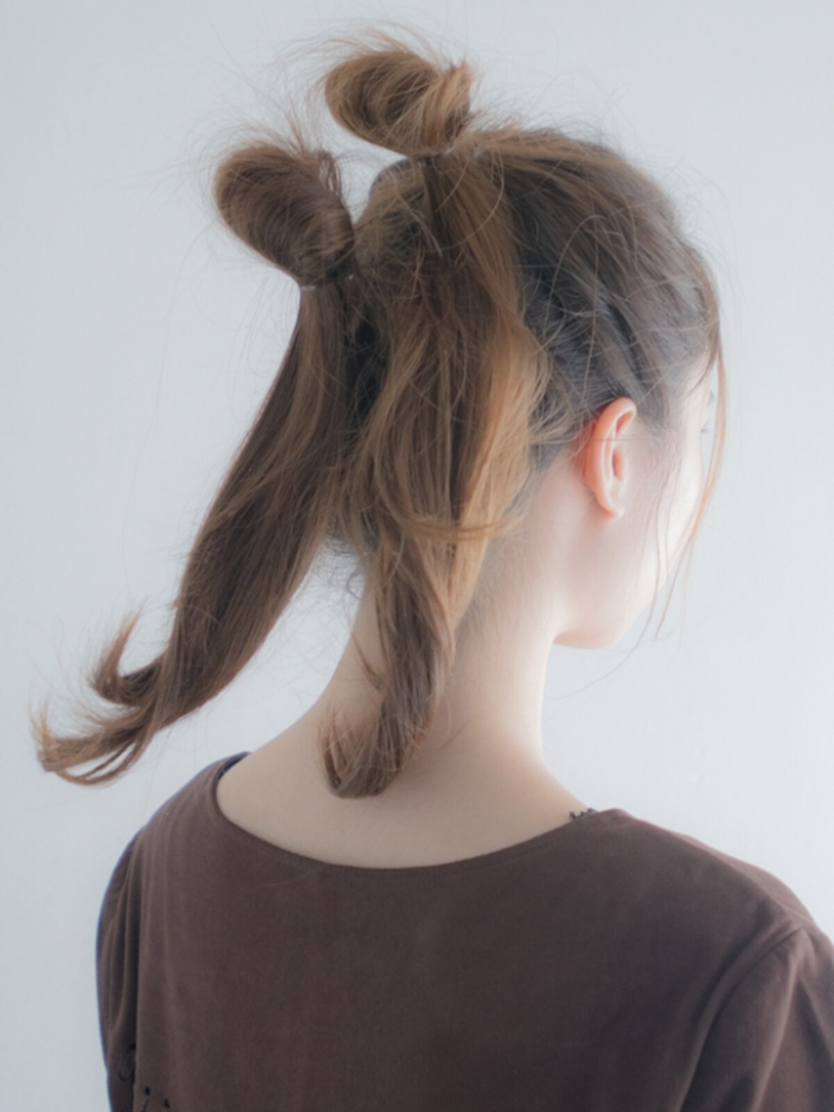 輪っかは小さめに作り、ゴムでしっかり留める