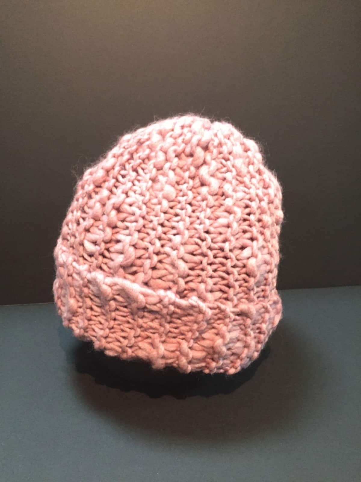 棒針編みニット帽の作り方