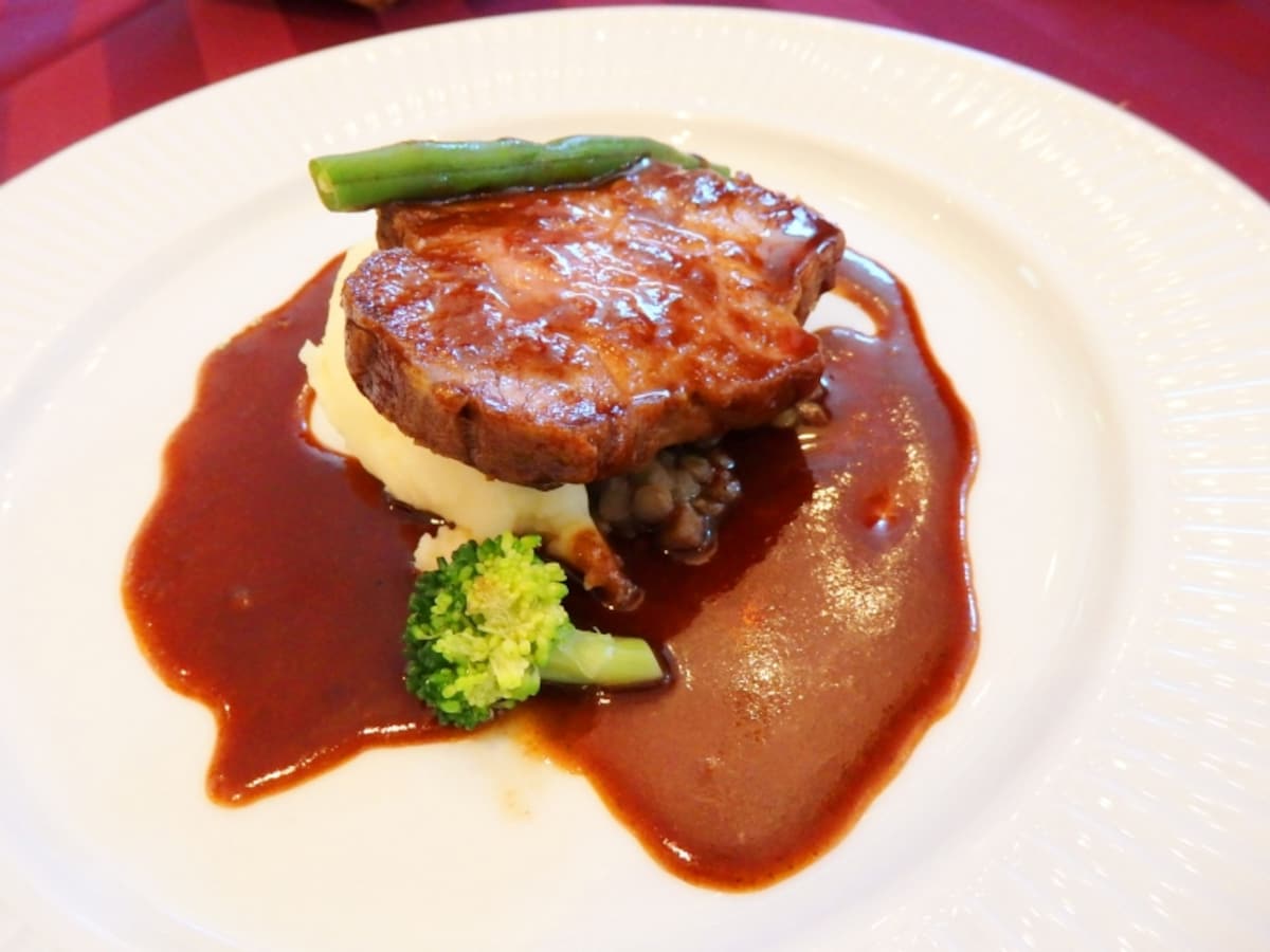 琉球ポークのメインディッシュ
