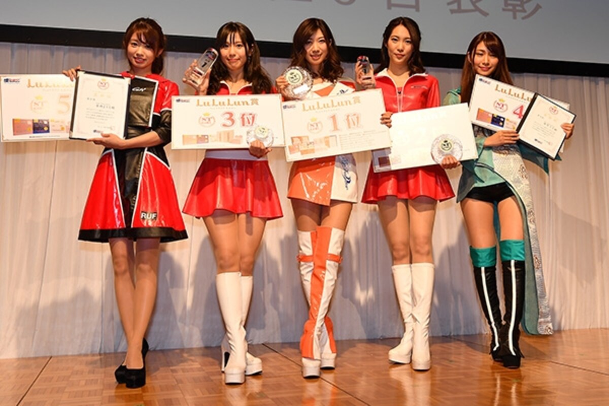ST GIRL 2017年の上位5名