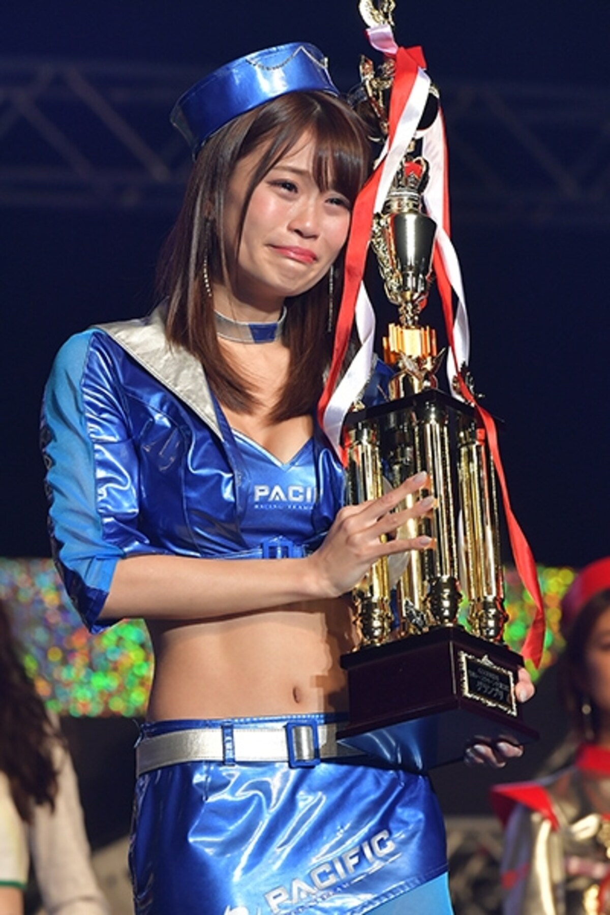 日本レースクイーン大賞グランプリを獲得した阿久津真央さん