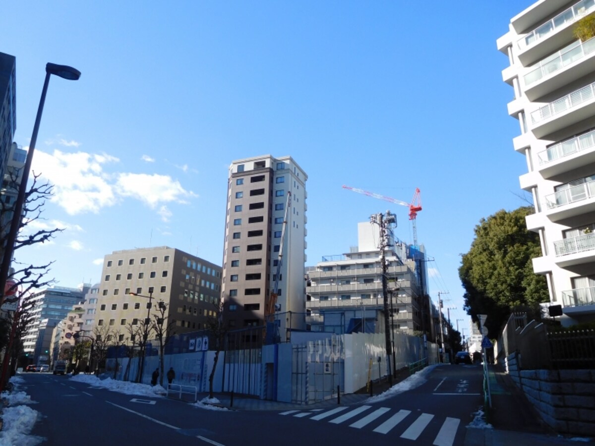 「Brillia　一番町」の建設地