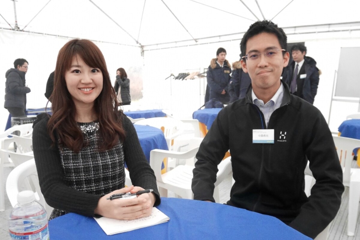 インタビューに快く応じてくれたのは、日本グッドイヤーの中島さん。新製品は最終的に中島さんが品質チェックを行い、合格してはじめて販売されるそうです。