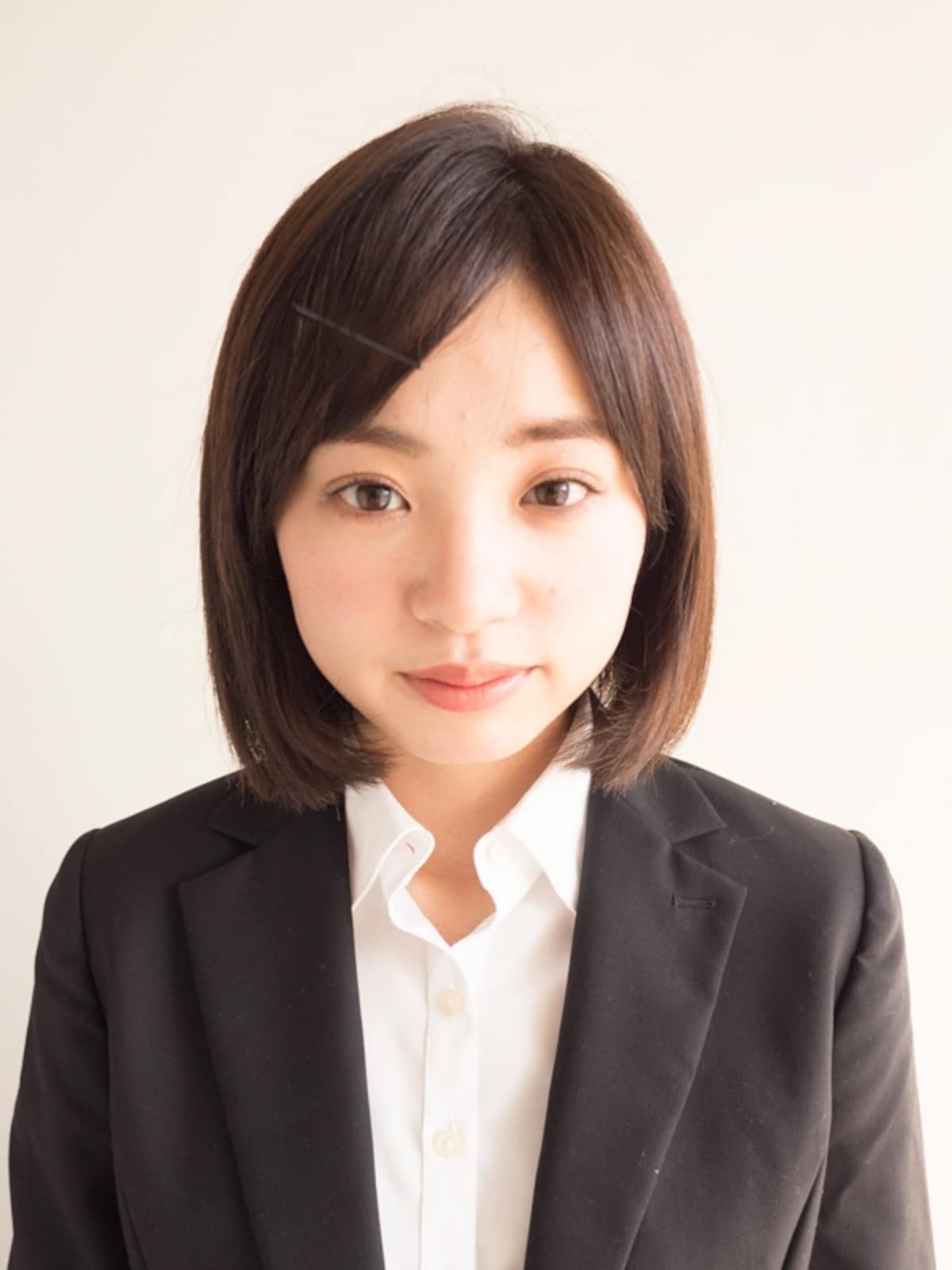 アメピンでしっかり止めたスタイル