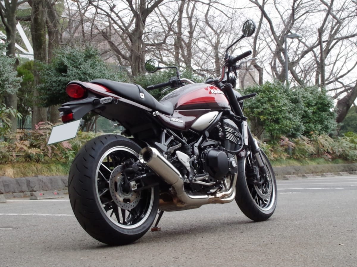 Z900RS　リアビュー