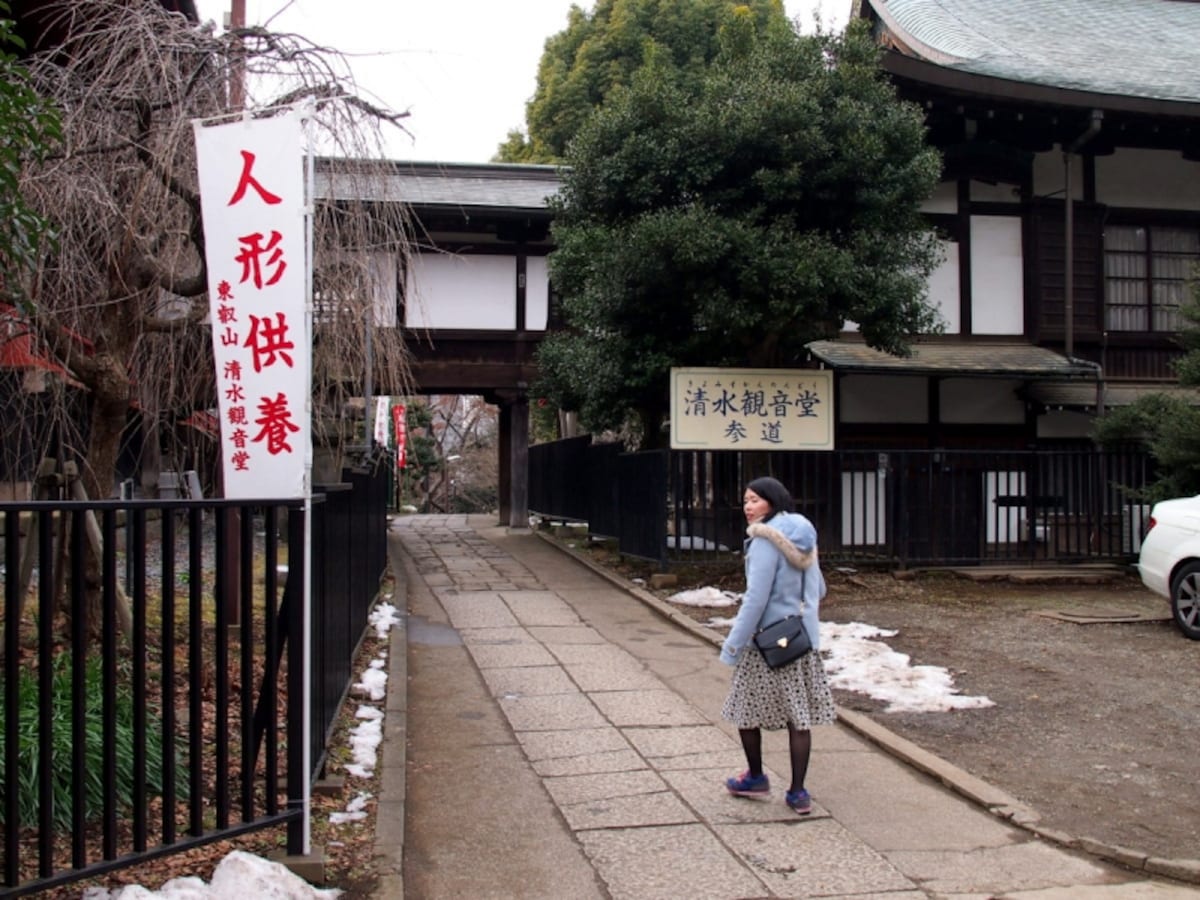 京都清水寺からご遷座された秘仏ご本尊・千手観世音菩薩が祀られている