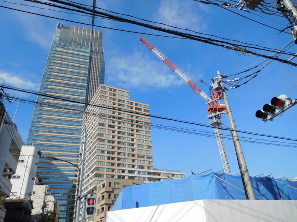 「ブランズ六本木 ザ・レジデンス」の建設地