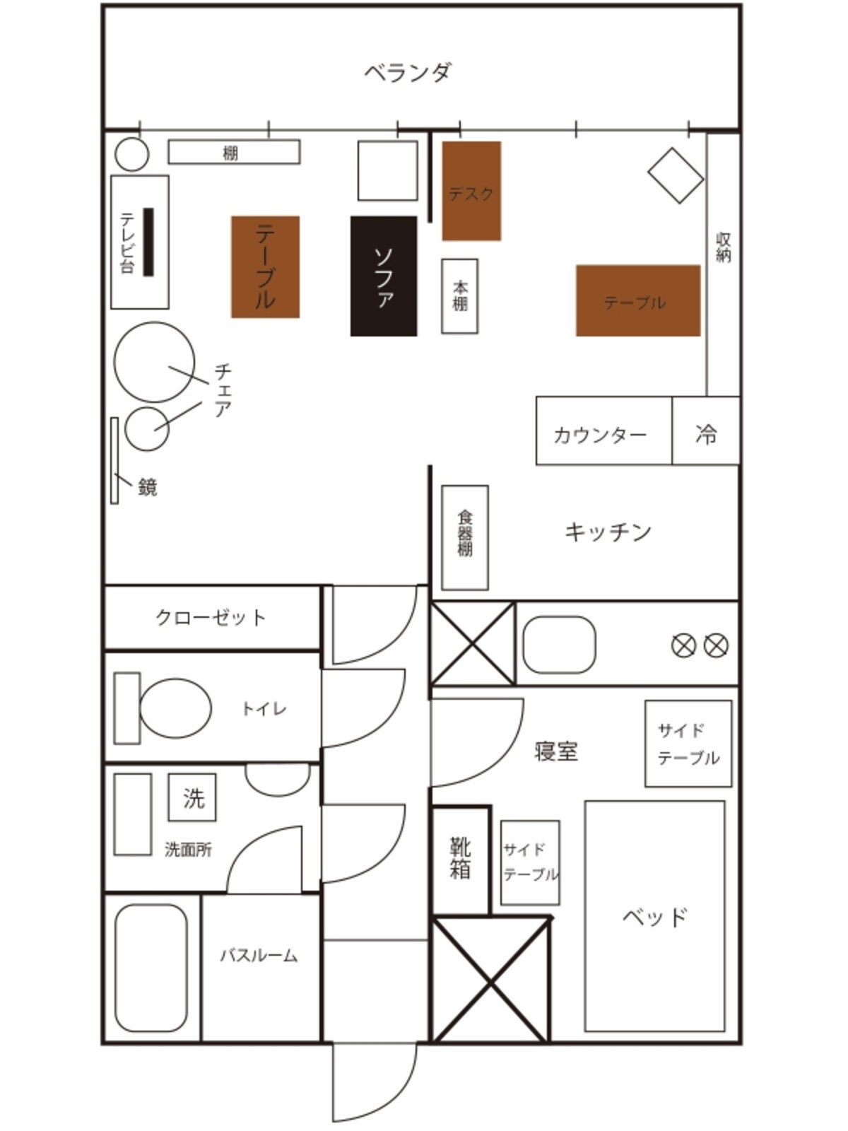 間取図
