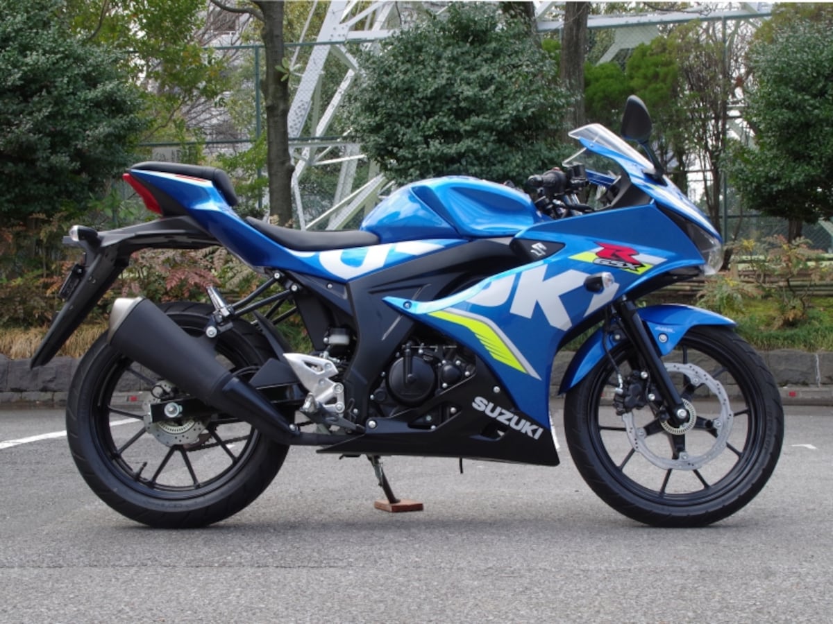 GSX-R125 サイドビュー