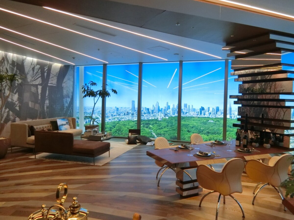 「パークコート渋谷 ザ タワー」のモデルルーム
