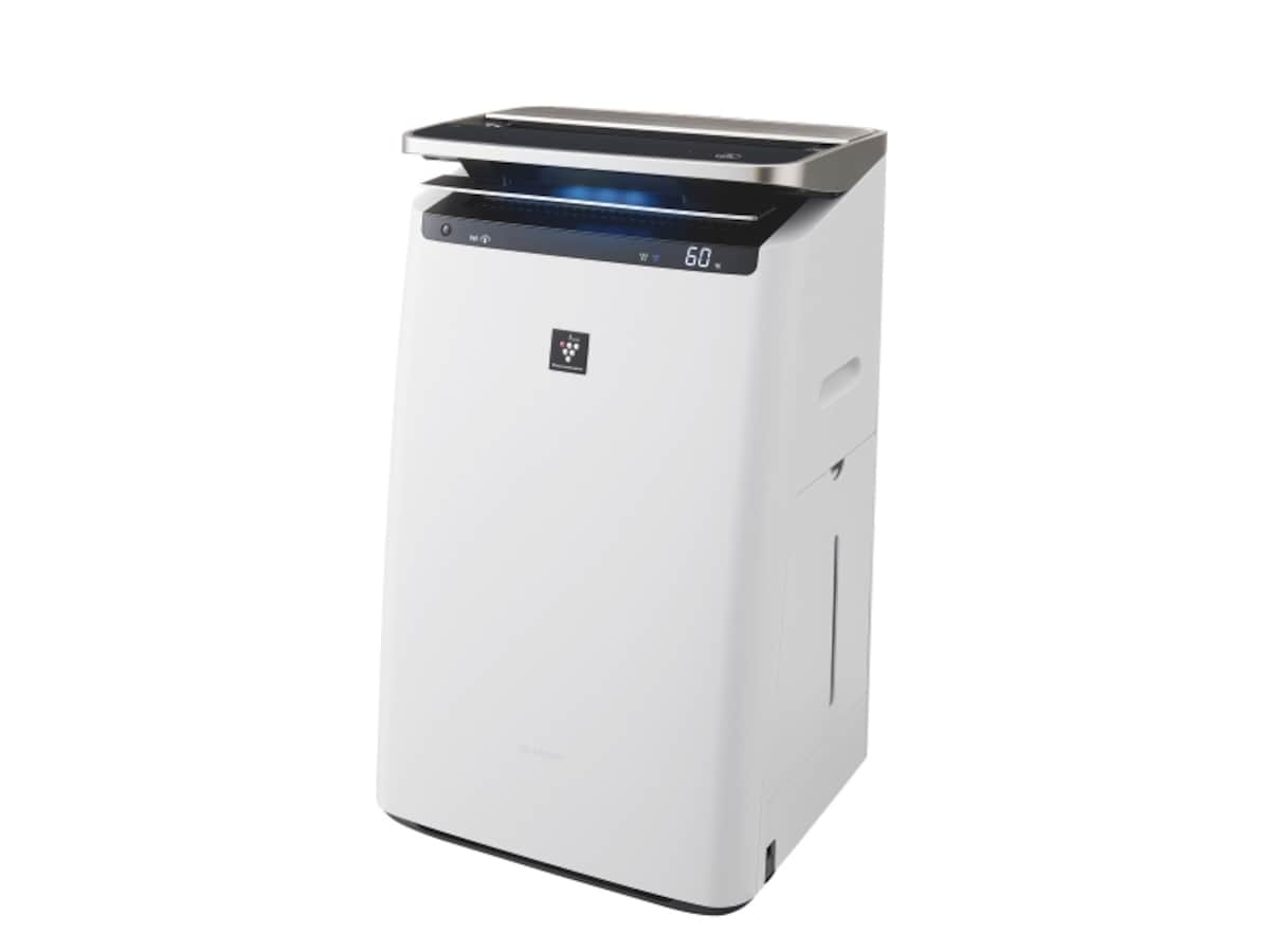 プラズマクラスターNEXTを搭載したハイエンドモデル「KI-HP100」。クラウドのAIにつながり、運転状況や空気情報を蓄積、分析し、お子さんとともに成長します
