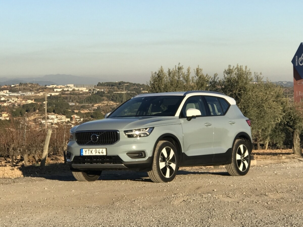 試乗したXC40はT5というハイパワーモデル。日本に入ってくる初期のモデルはこの「T5」になる