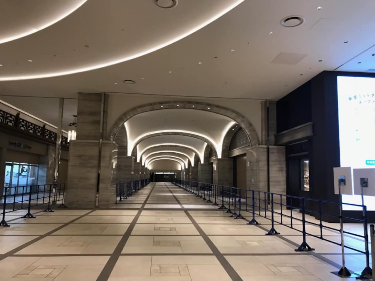 東京ミッドタウン日比谷 地下1Fの「日比谷アーケード」