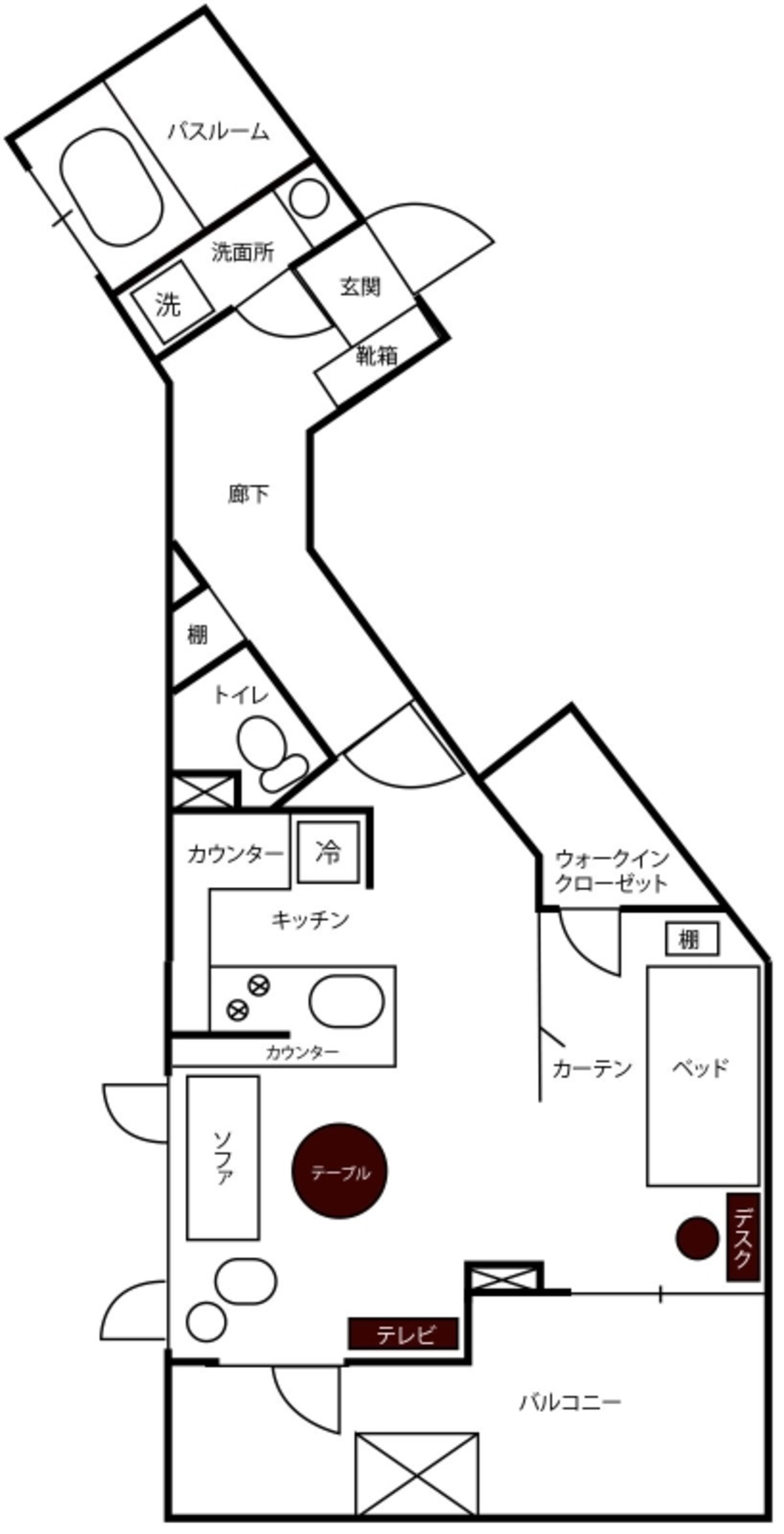 間取図