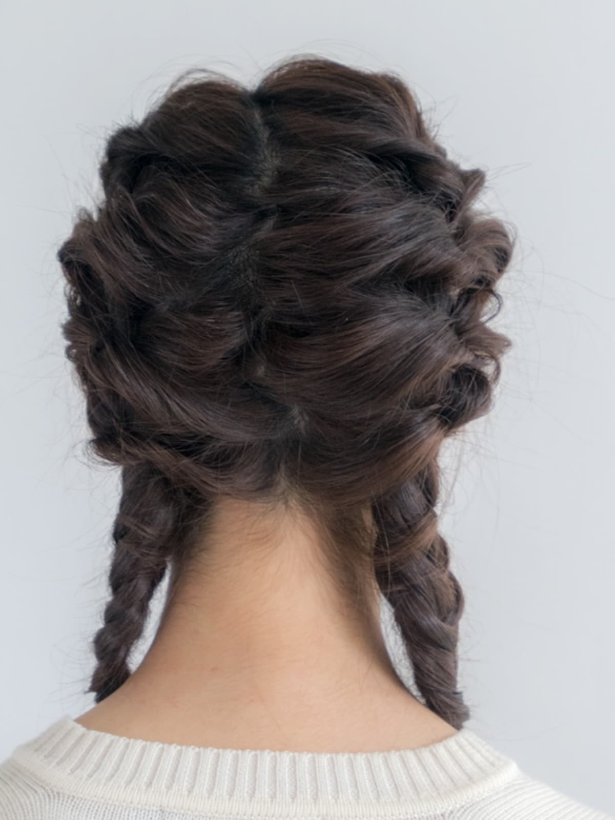 ライブ髪型・フィッシュボーンヘアアレンジ
