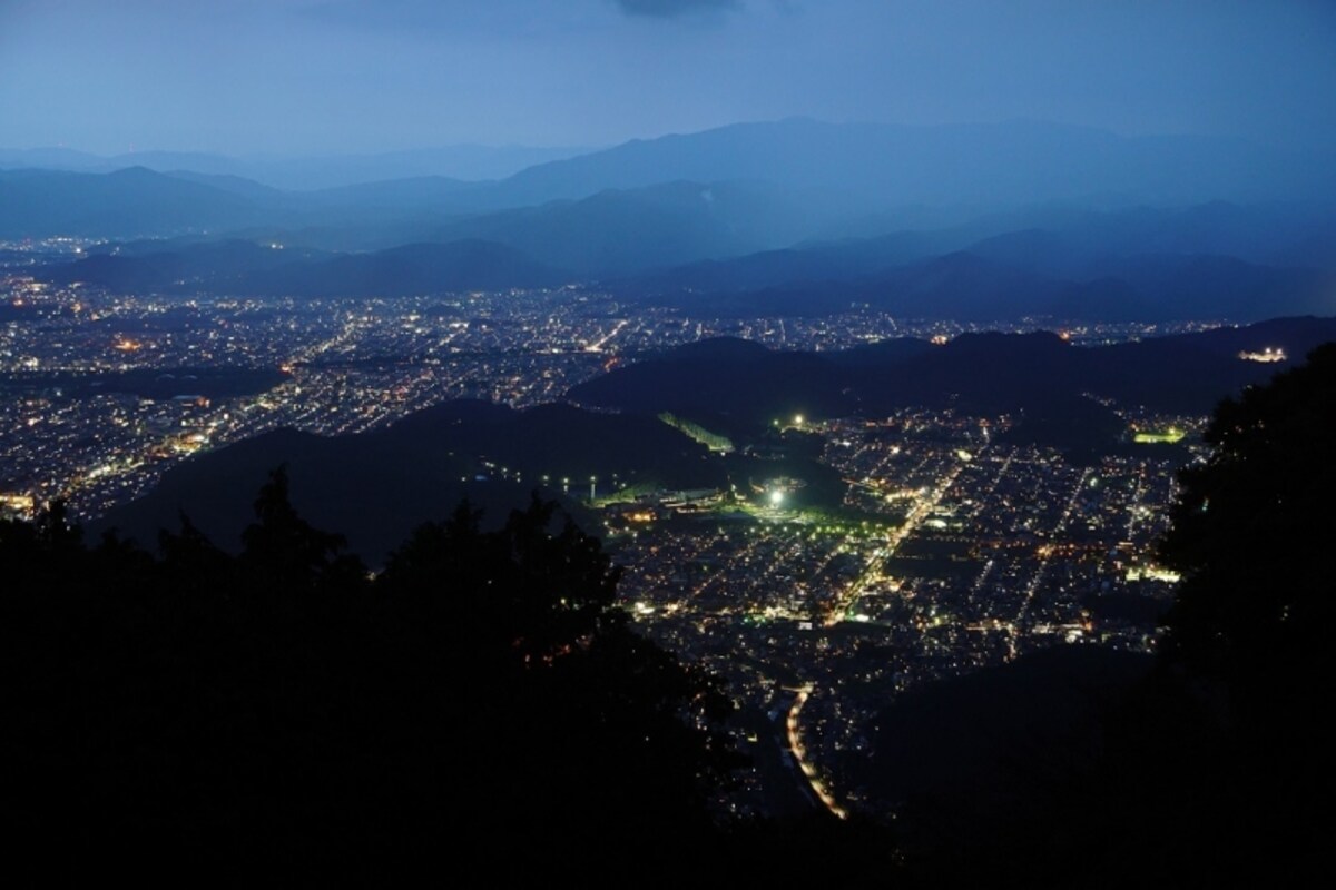 パノラマ広場からの夜景