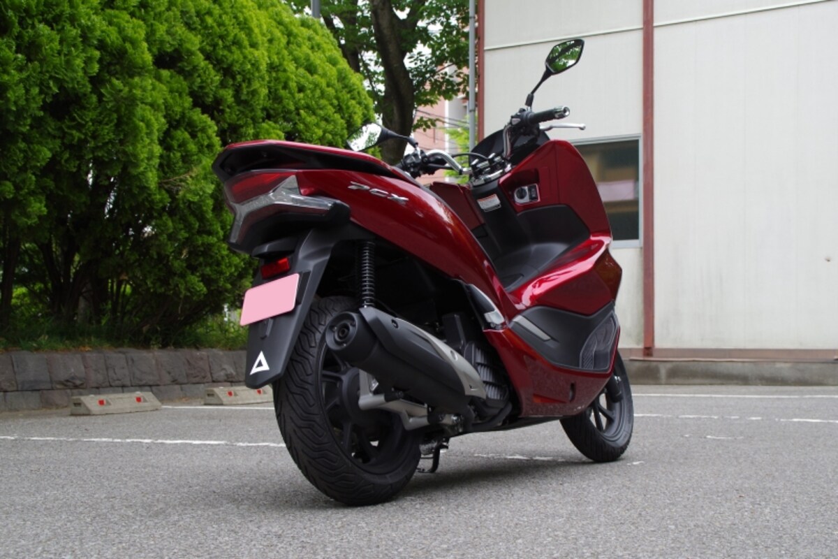 2018年式PCX(JF81)リアビュー