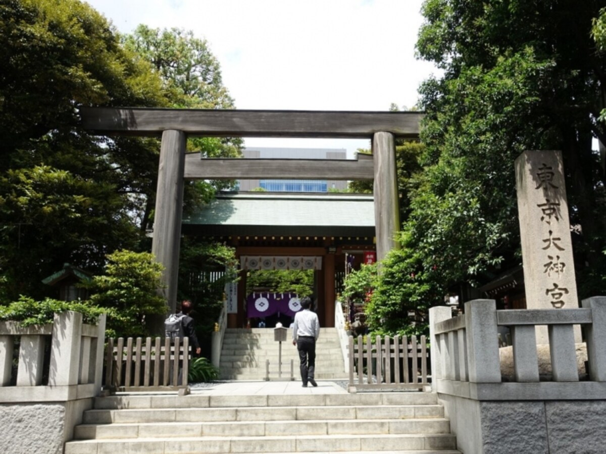 東京大神宮の鳥居
