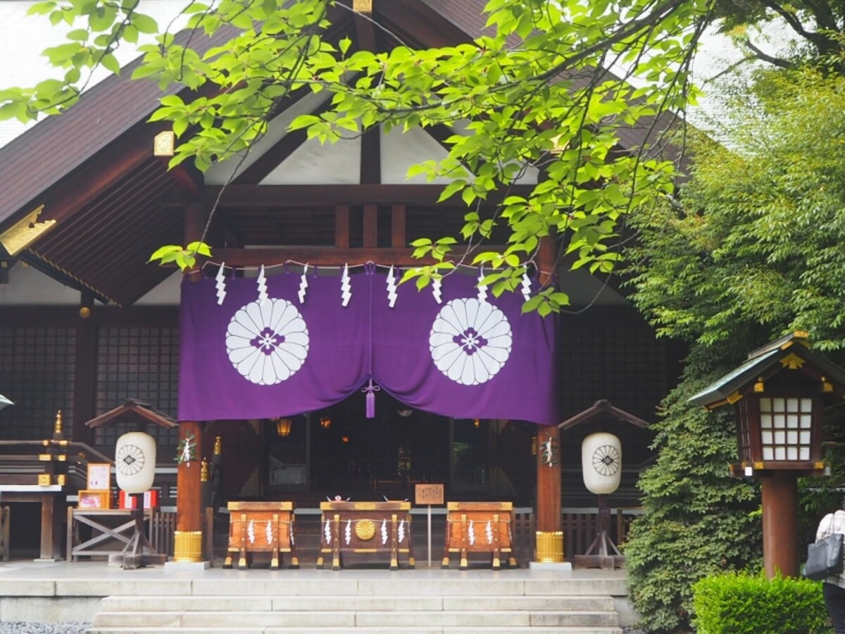 日本の伝統のなかに新しさのある神社だ