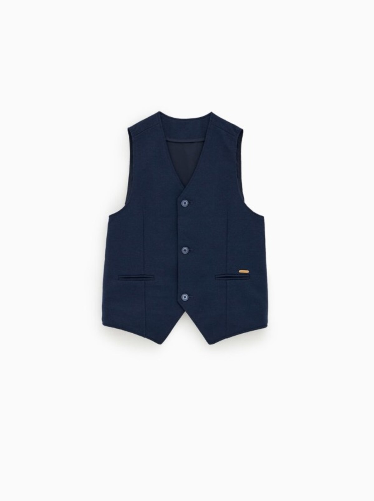 ZARA キッズ ボーイ ドット入りスーツベスト