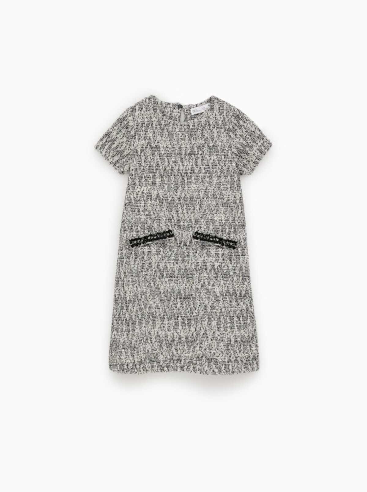 ZARA キッズ ガール ツイードワンピース