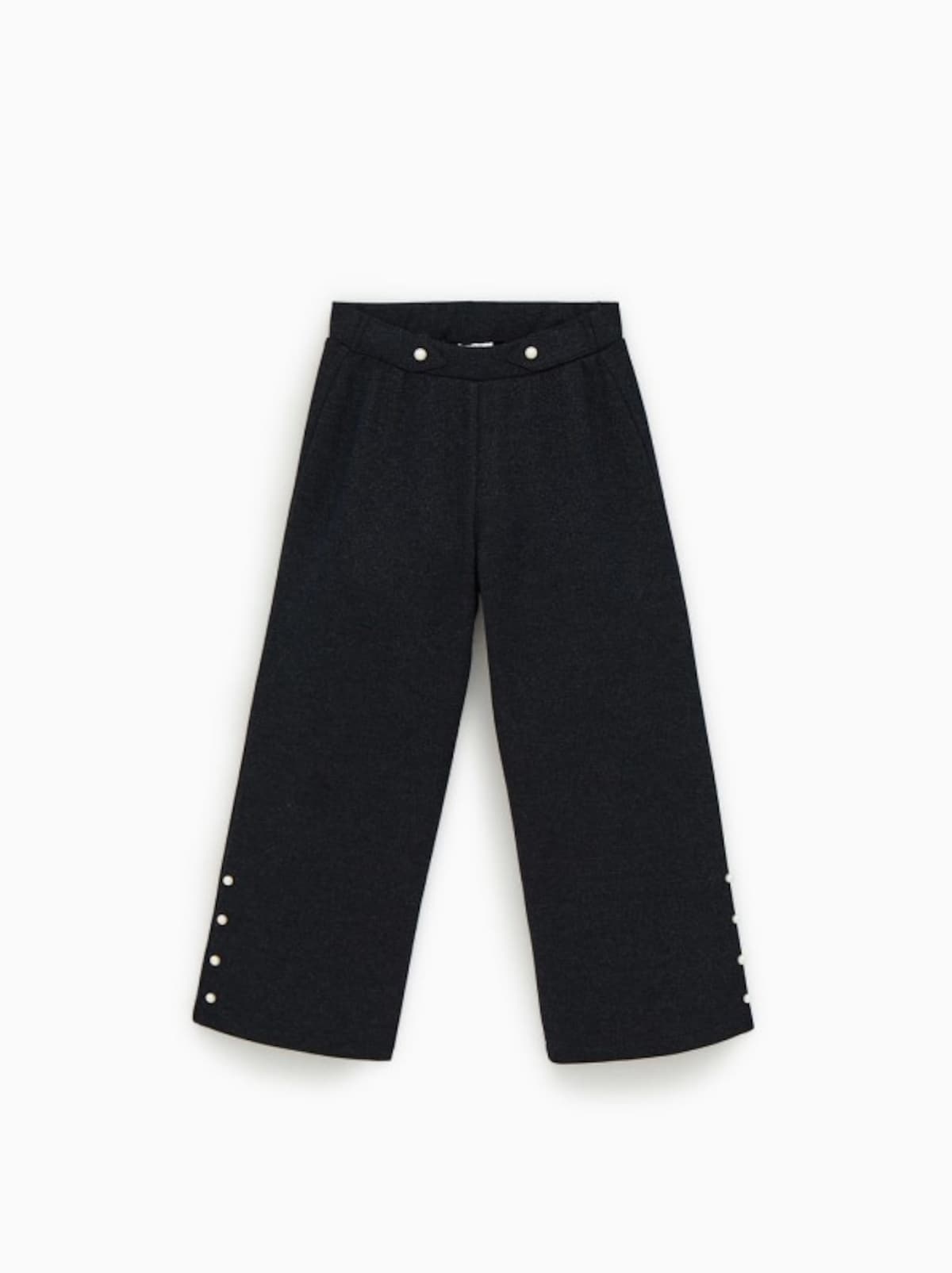 ZARA キッズ ガール フェイクパール付きキュロット