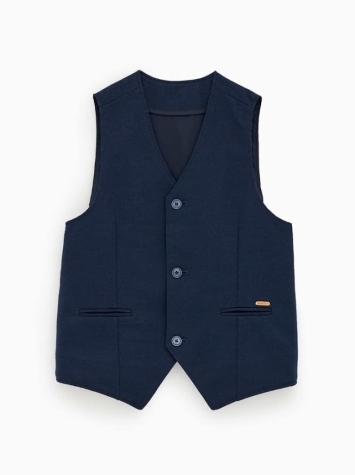 ZARA キッズ ボーイ ドット入りスーツベスト