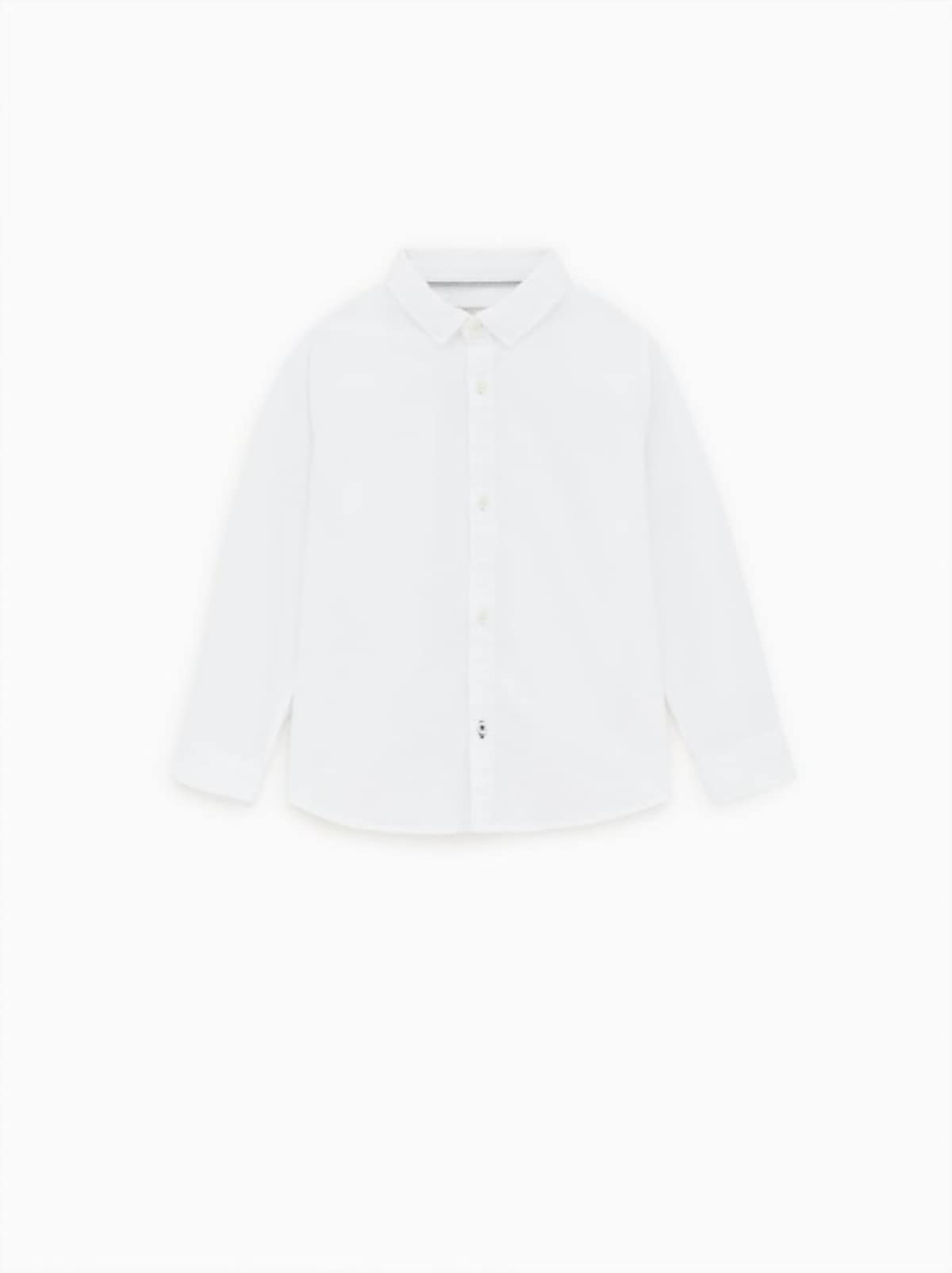 ZARA キッズ ボーイ ベーシックスリムシャツ