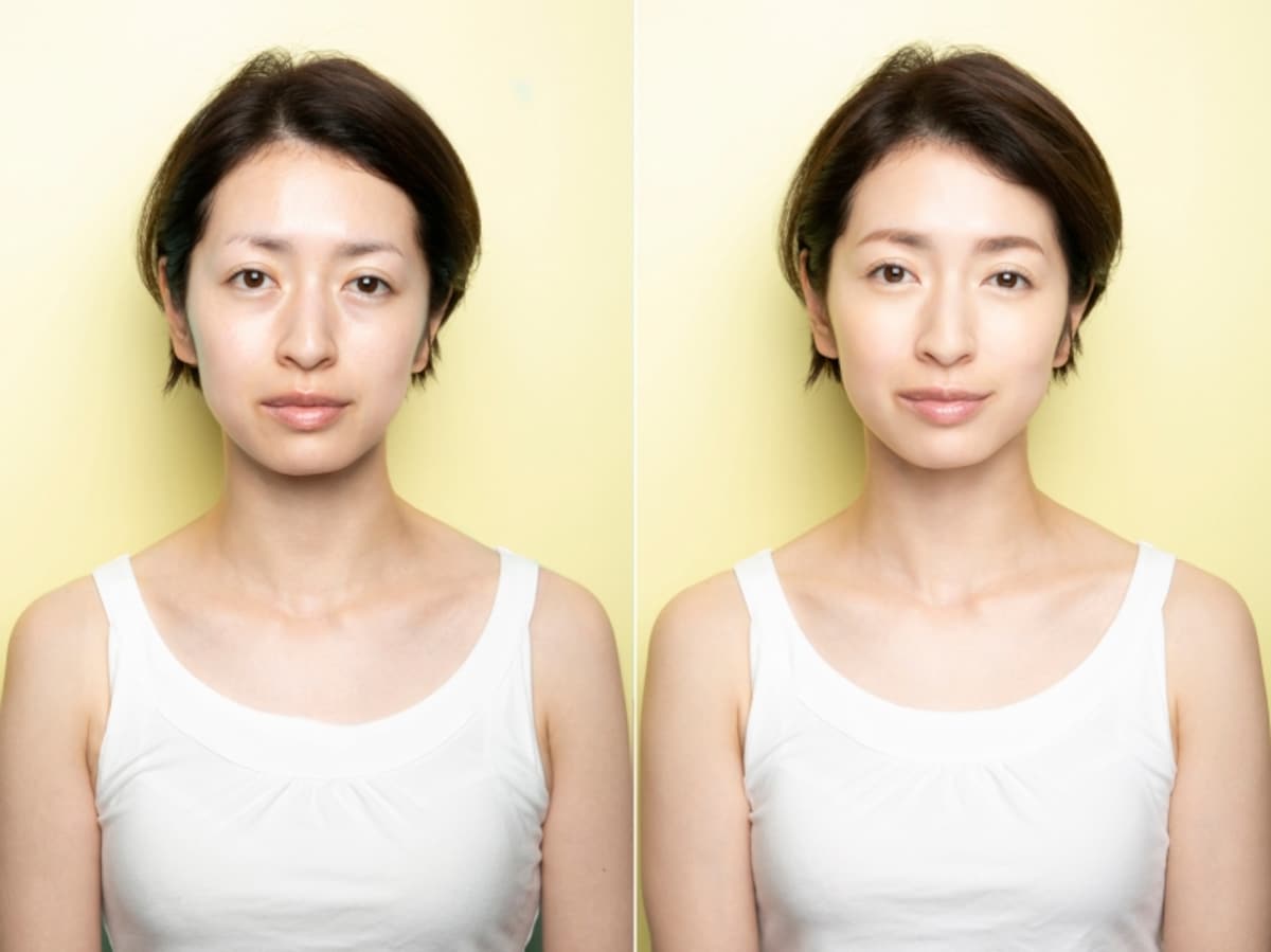 透明感を出すベースメイクで、アラフォーさんの肌作り