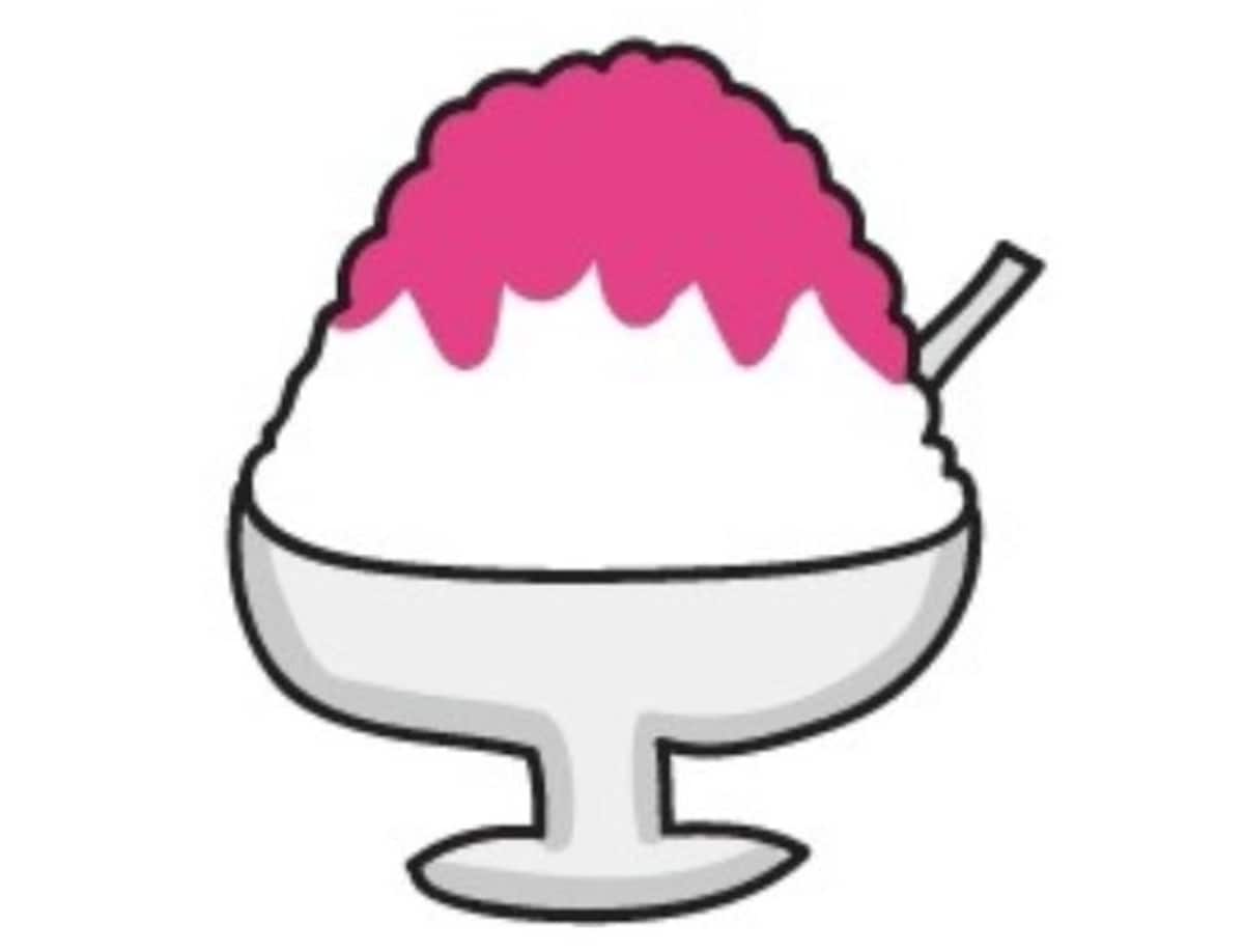 夏　イラスト　かわいい　フリー　無料　かき氷